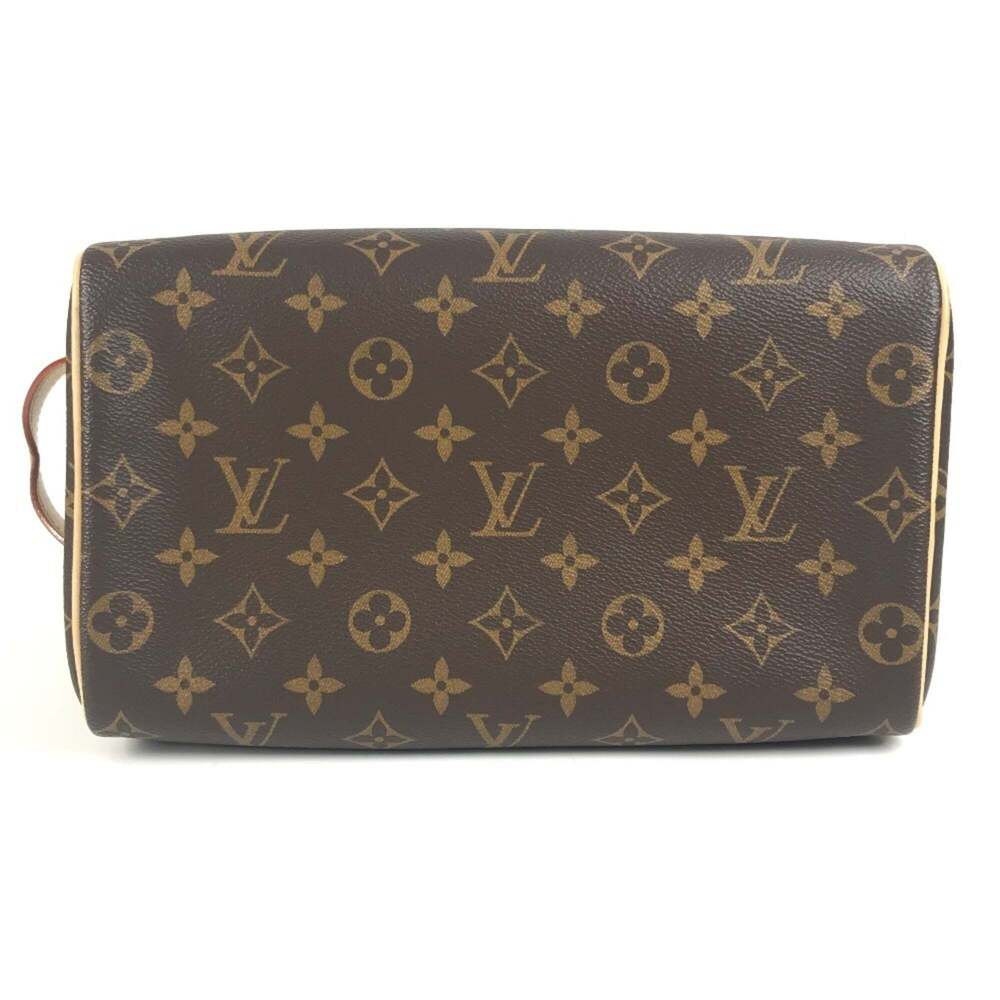 LOUIS VUITTON Authentic Brown Monogram Canvas Pouch - Picture 6 of 16